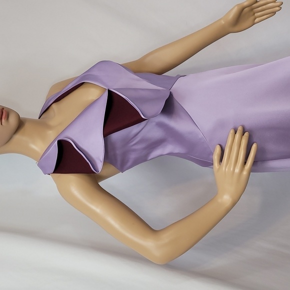 𝅺JS Collection Ruffle Violet Gown - Picture 9 of 17